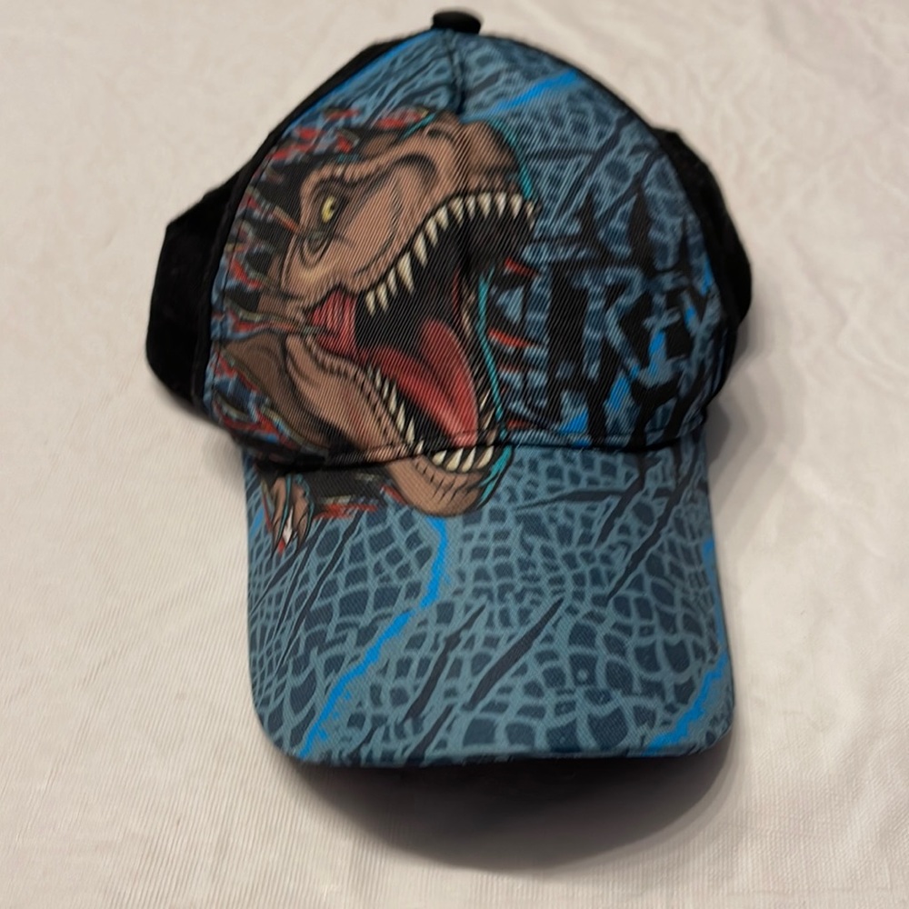 Jurassic world toddler hat.   Adjustable